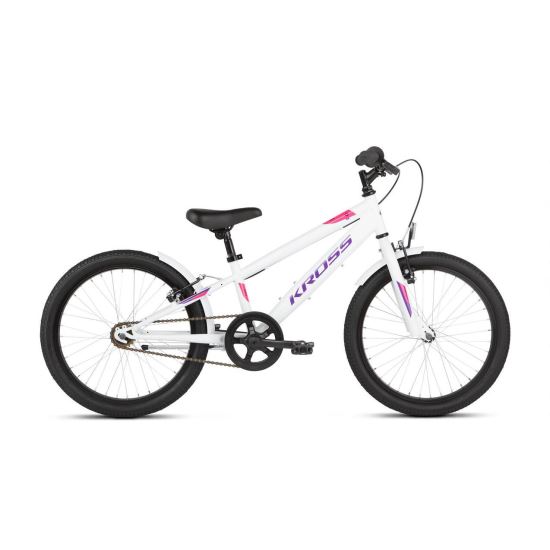 Bicicleta KROSS MINI 5.0 20" COPII ALB-MOV KRMN5Z20X11W003026