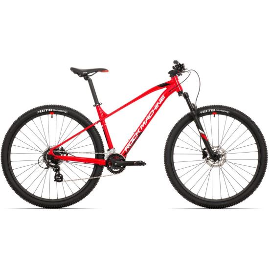 Bicicleta MTB Rock Machine Manhattan 70-29 29 Rosu/Negru/Alb M-17