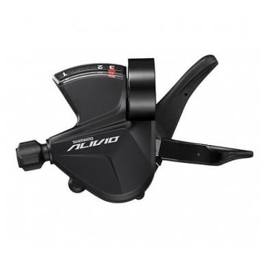 MANETA DE SCHIMBATOR SHIMANO ALIVIO SL-M3100-L, STANGA, 3 VIT. RAPIDFIRE PLUS, 1800MM, CU OGD, AMBALAT IND.