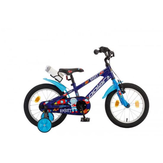 Bicicleta Copii Polar Rocket - 14 Inch Albastru