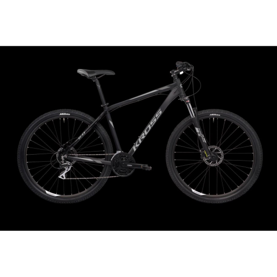 Bicicleta KROSS HEXAGON 6.0 27,5" XS NEGRU-GRI 