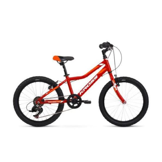 Bicicleta KROSS HEXAGON MINI 1.0 20" S ROSU-ALB 