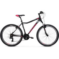 Bicicleta KROSS LEA 1.0 26" XS DAMA NEGRU-ROZ KRLE1Z26X15W001350 