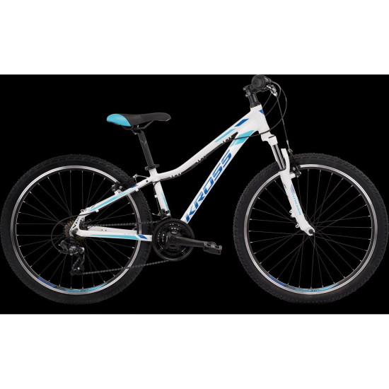 Bicicleta KROSS LEA 1.0 26" XS DAMA ALB-ALBASTRU KRLE1Z26X15W001354