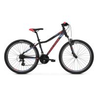 Bicicleta KROSS LEA 1.0 26" XXS DAMA NEGRU-ROZ 