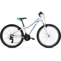 Bicicleta KROSS LEA 1.0 26" XXS DAMA ALB ALBASTRU 