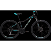 Bicicleta KROSS LEA 5.0 27,5 XXS DAMA NEGRU-TURCOAZ 
