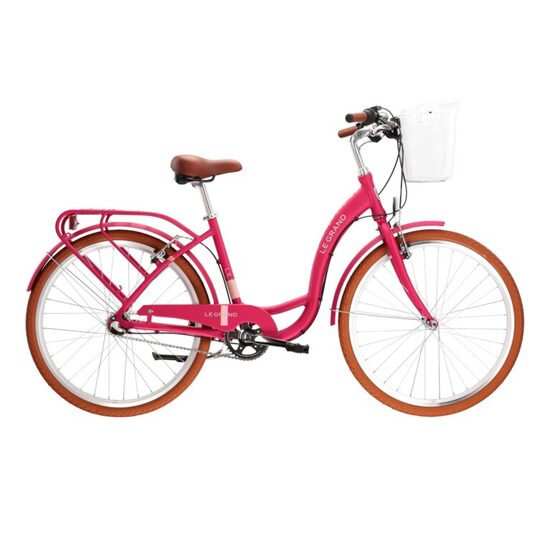 Bicicleta LE GRAND LILLE 3 26" M DAMA ROZ-BEJ 
